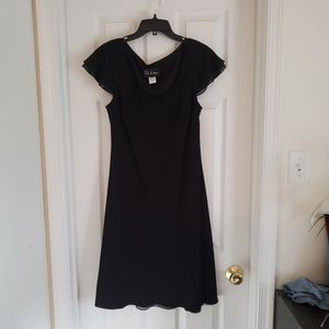 Little Black Dress - with flowing cap sleeves